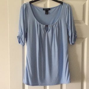 Blouse blue.
